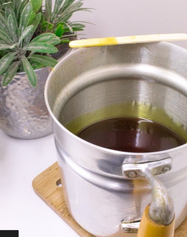Depilación con cera natural